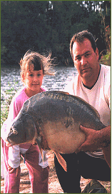 Carp Fishing at Rainbow Lake in Aquetaine