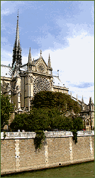 Notre Dame Cathedral In Paris France