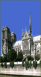 Notre Dame de Paris in France