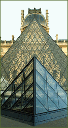 The Louvre in Paris France