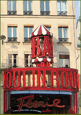 Moulin Rouge in Paris France