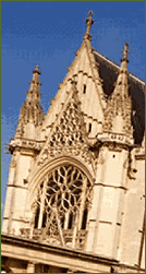 Sainte Chapelle In Paris France