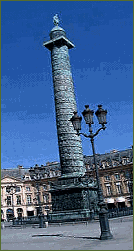 Colonne de Vendome Monument In Paris