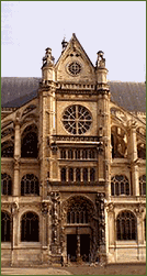 Eglise Saint Eustache Cathedral In Paris