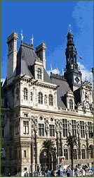 Hotel de Ville In Paris France