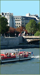 Batobus Water Bus In Paris France