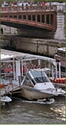 Bateau-Mouches Tourist Boats on the River Seine