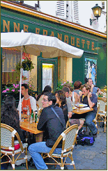 Restaurants, Cafes and Bistros in Paris