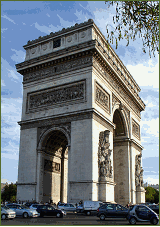 Arc de Triomphe Monument In Paris