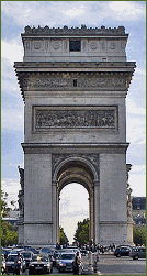 Arc de Triomphe In Paris