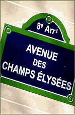 Champs Elysees Avenue